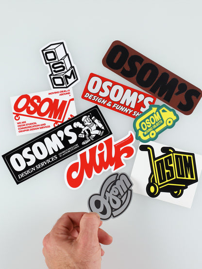 OSOM'26 Sticker Pack